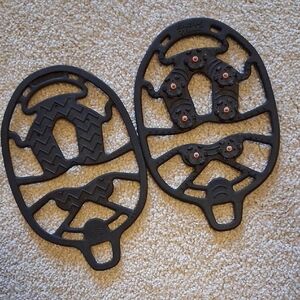 Black Traction Cleats for Women